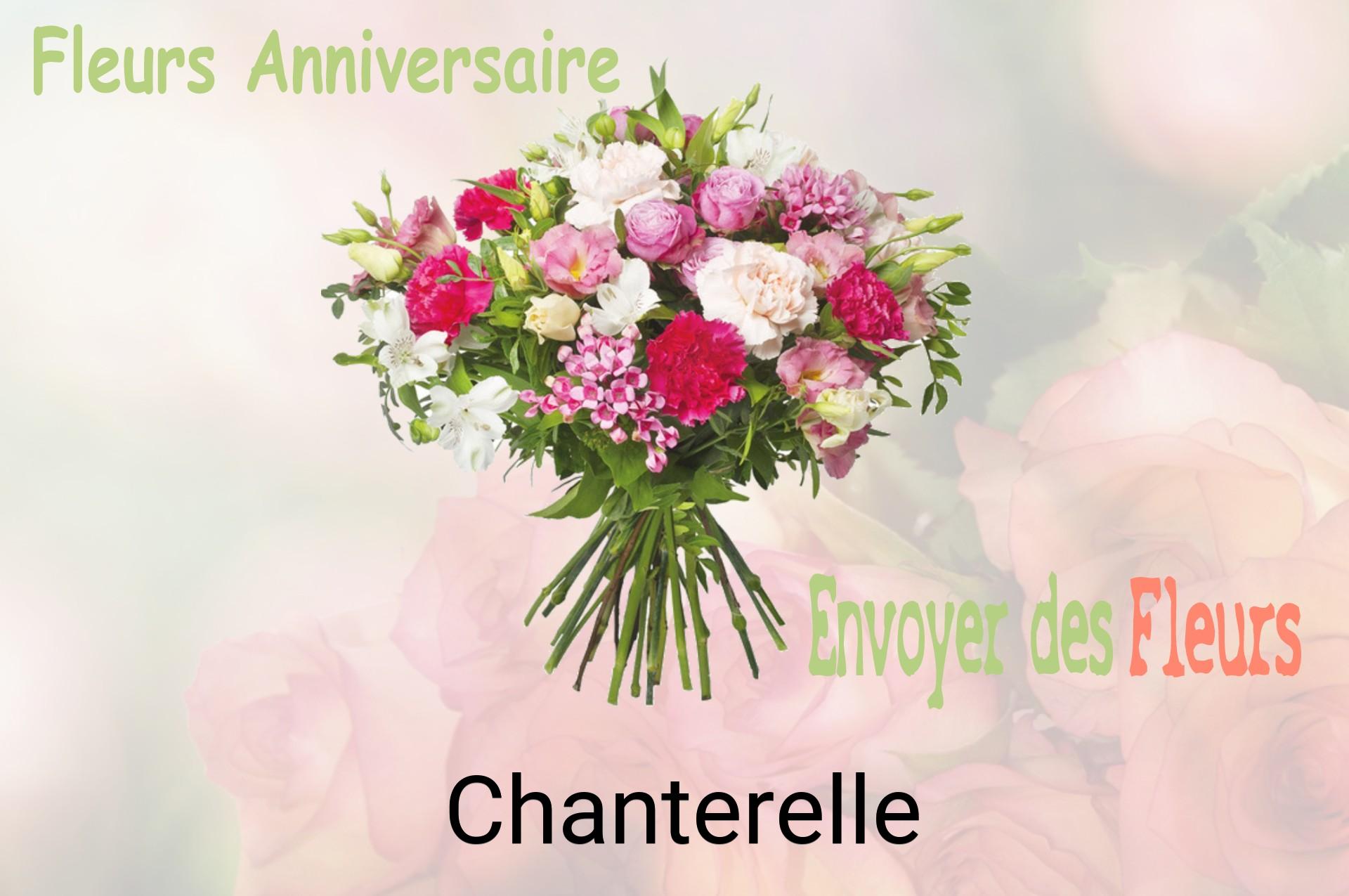 Bouquet de fleurs d’anniversaire livré à Chanterelle