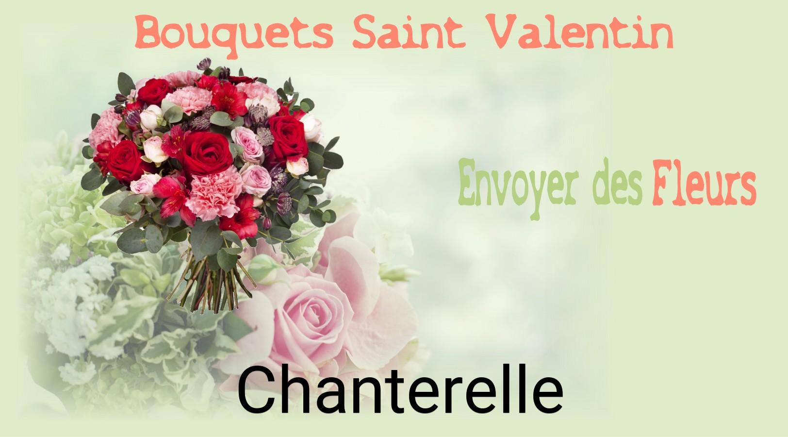 Roses de Saint-Valentin livrées à Chanterelle